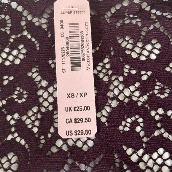 VS Body By Victoria Lace High-rise Thong Panty XS - Picture 5 of 7